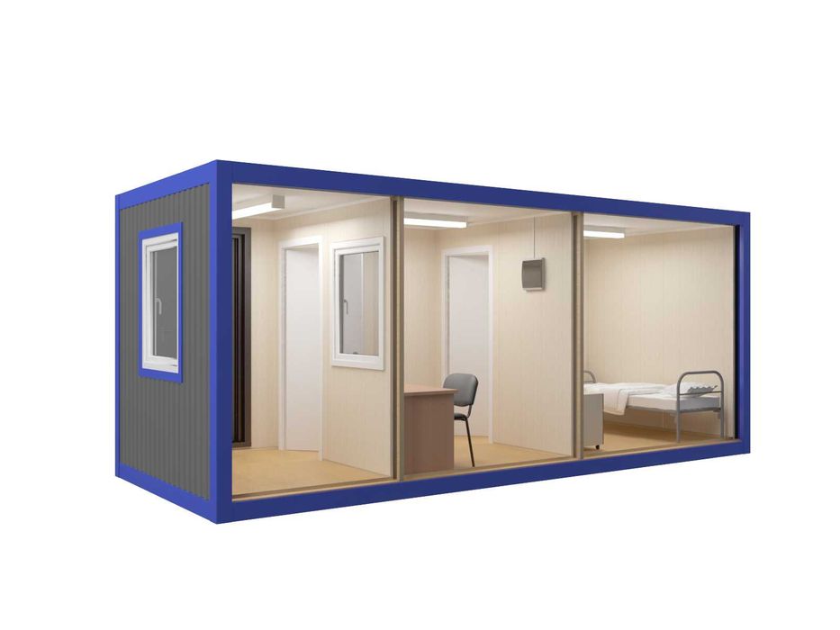 Контейнер Жилой вагончик Утепленный контейнер Прорабская Бытовка