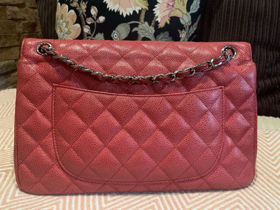 Chanel Vintage Classic Double W Flap 30 - дамска чанта