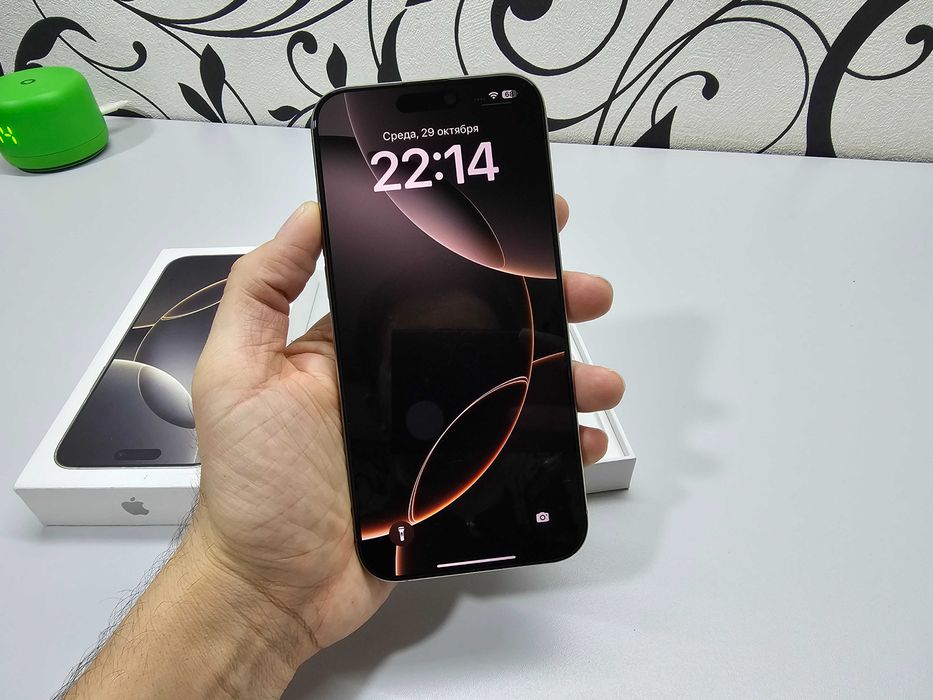 ПРОДАМ iPhone 16 Pro MAX 256GB Natural DualSIM. Практический НОВОЕ.