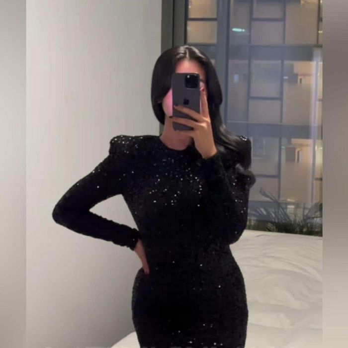Дамска рокля Zara с пайети