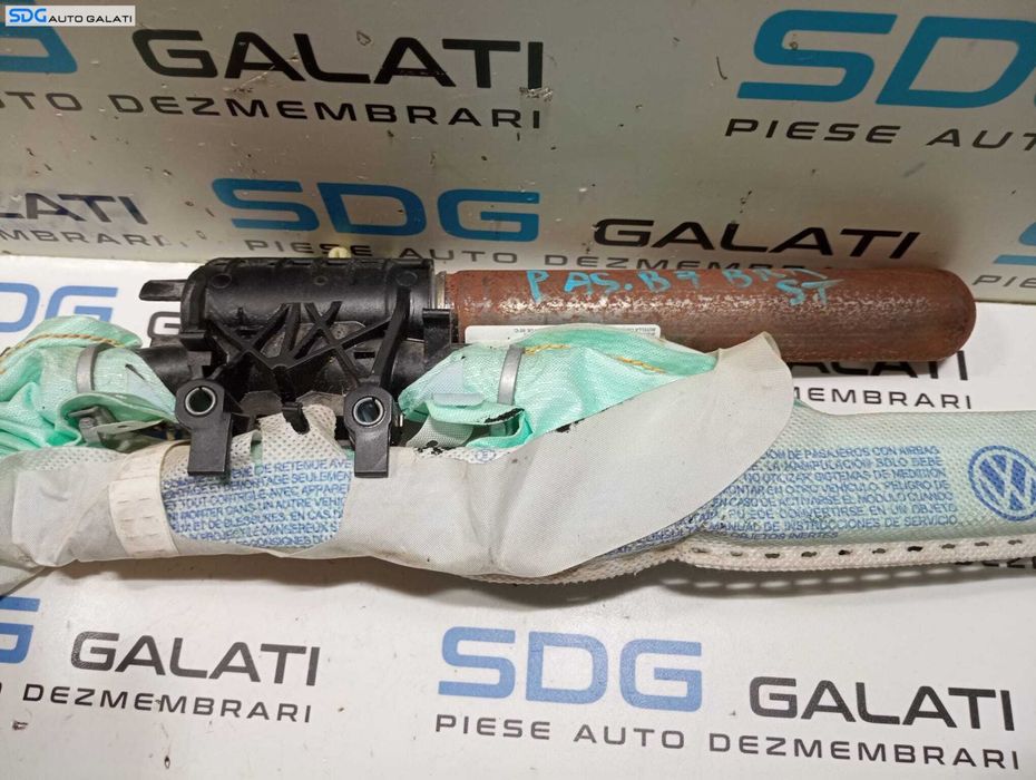 Airbag Cortina Lateral Stanga Volkswagen Passat B7 Break Variant Combi 2010 - 2015 Cod 3C0880741F 34074649B [M4721]