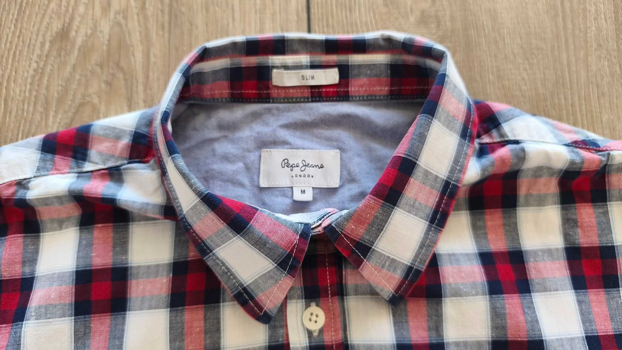 мъжка риза с къс ръкав Pepe Jeans, рамер M