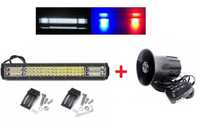 Kit Led Bar 288w POLICE + Sirena , Factura