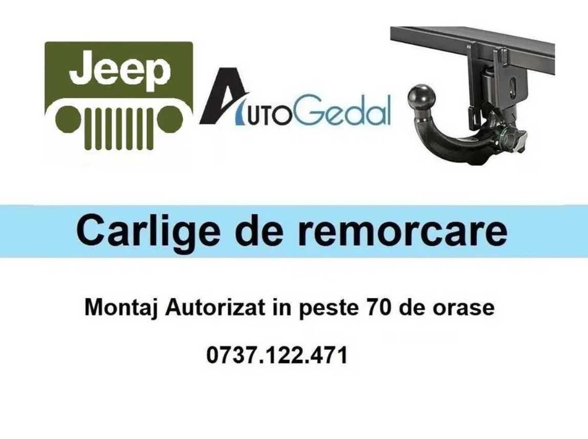 Carlig Remorcare Jeep Cherokee 2014 -2018 - Omologat RAR si EU