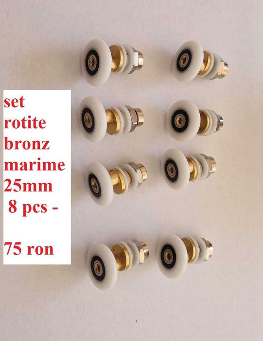 Accesorii cabina dus / cada hidromasaj, rotite, manete, set