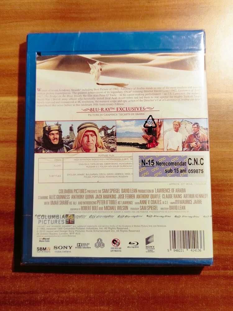 Продавам оригинален Blu Ray LAWRENCE OF ARABIA