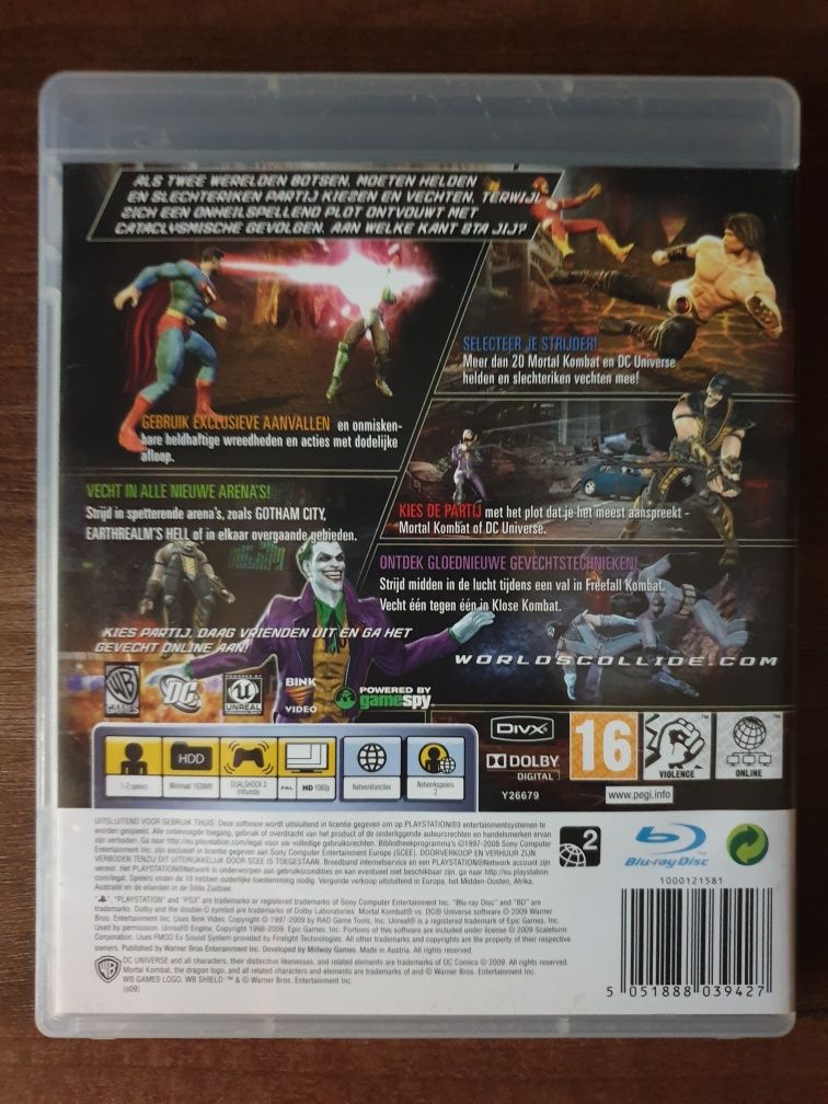 Mortal Kombat VS DC Universe PS3/Playstation 3