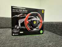Thrustmaster Volan cu pedale Ferrari 458 Spider nou XBOX S/X/ONE