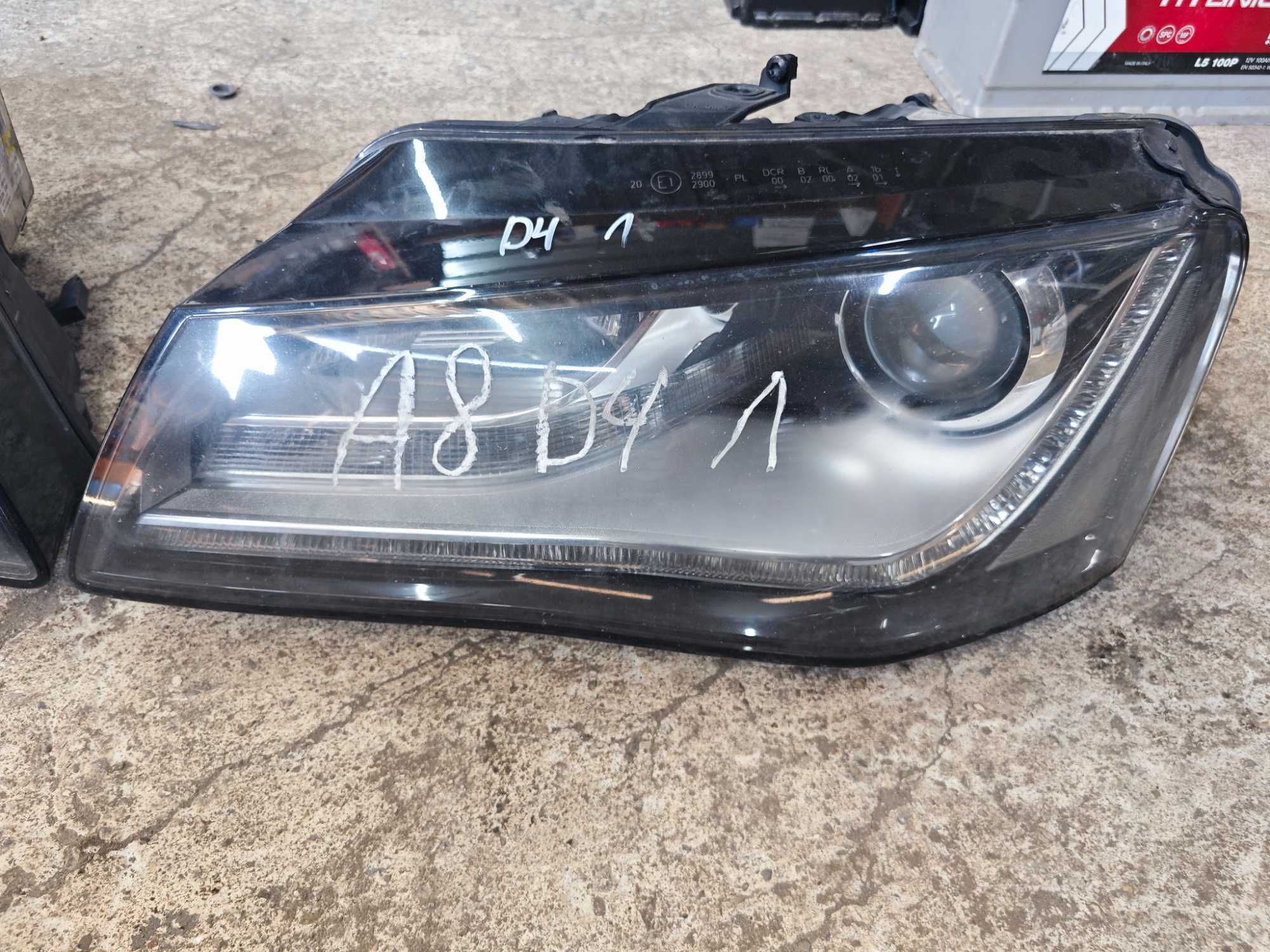Фар фарове ляв и десен Audi A8 D4 Xenon BI-Xenon