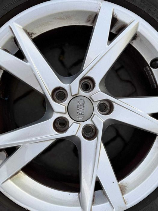 Set roti jante AUDI + anvelope Continental Premium 225/50 R17 de vara