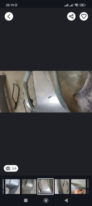 Jentra Nexia bamper bamfer