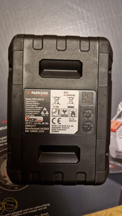 Acumulator smart Parkside Performance 20V 4Ah