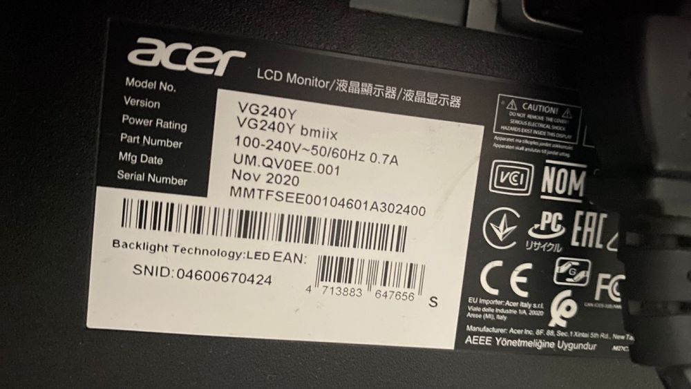 Acer Монитор