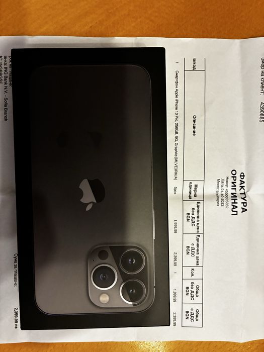 Iphone 13 pro 256GB Graphite
