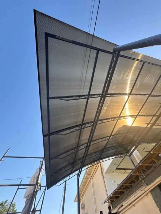 Сотовый поликарбонат лексан производство Казахстан 20 лет гарантия