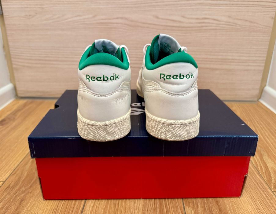 Reebok Club C Mid II Vintage - 42,5 - Chalk / Off-white | Green