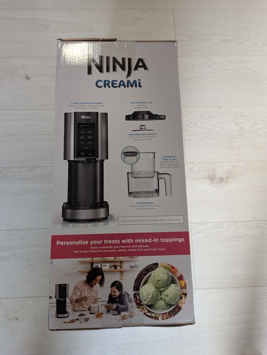 Ninja Creami NC300 + Dessert Tubs Lids -Sigilat-