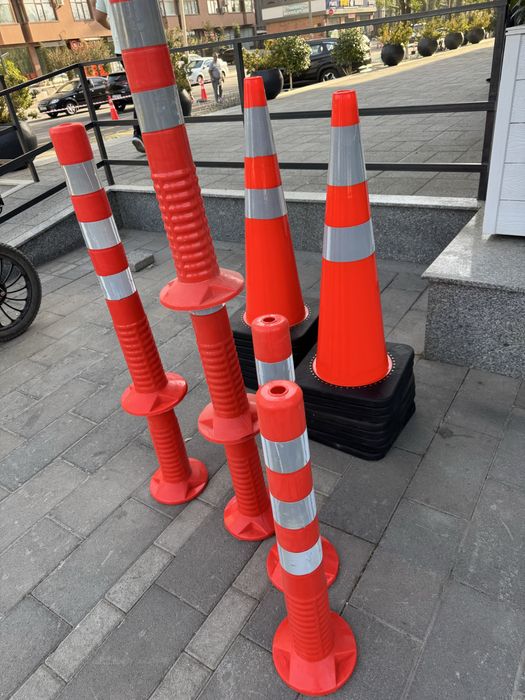 дорожный конус из PVC 90см