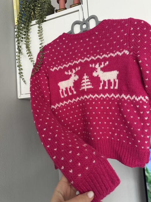 Розов пуловер Abercombie&fitch