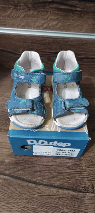 Sandale piele naturala DDStep copii marimea 25
