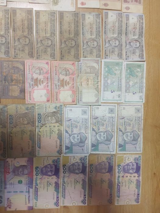 Bancnote,monezi vechi străine