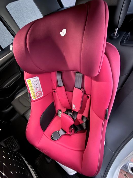 Scaun auto Joie, Rotativ cu Isofix Spin 360° Merlot, 0-18 kg