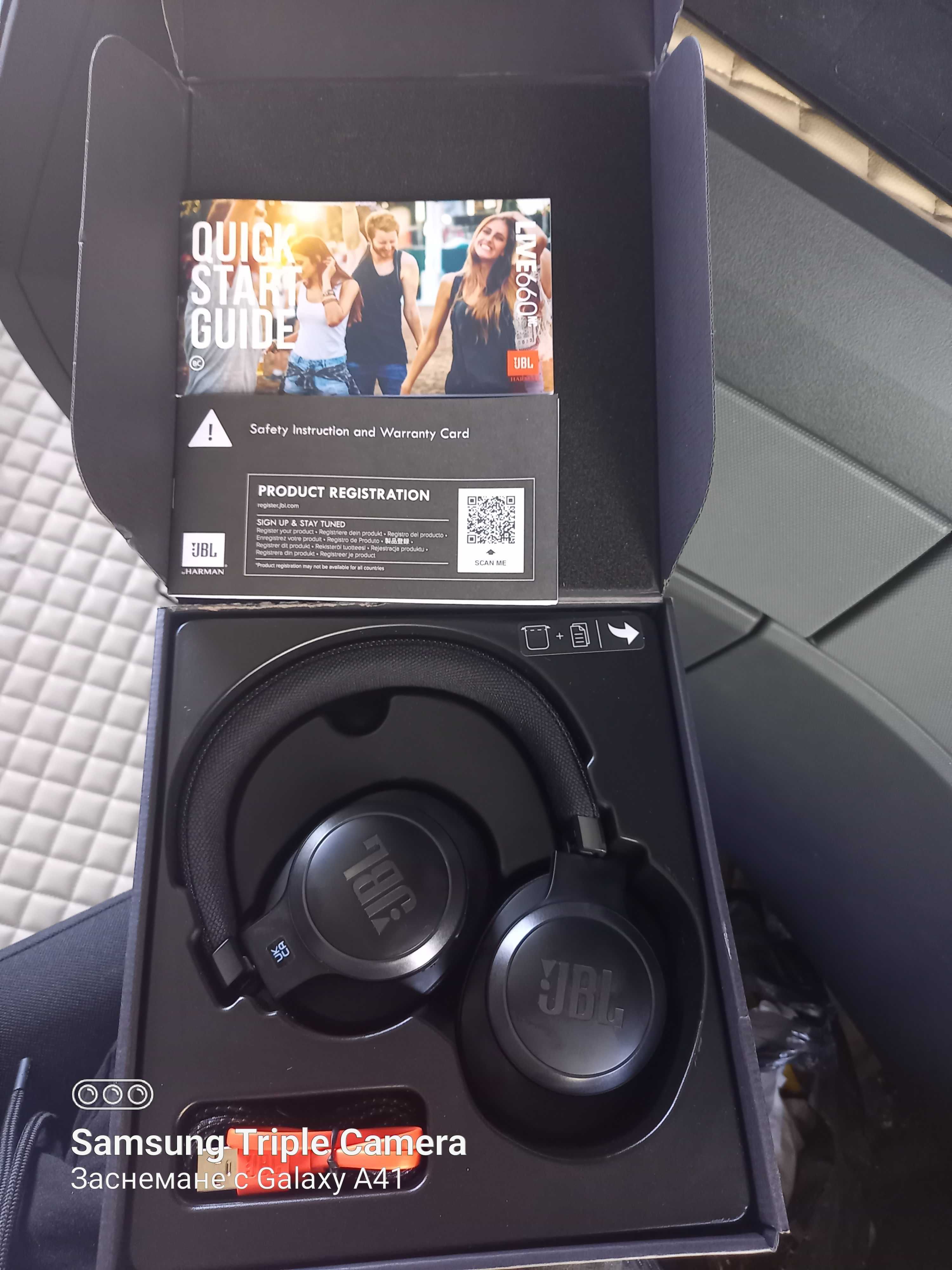 Слушалки JBL с BLUETOOTH и с кабел.