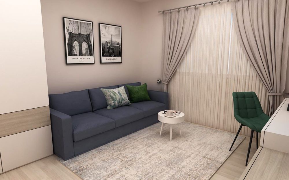 Apartament 3 camere, 86 mp, open-space, Traian, Etaj 1, parcare – 600€