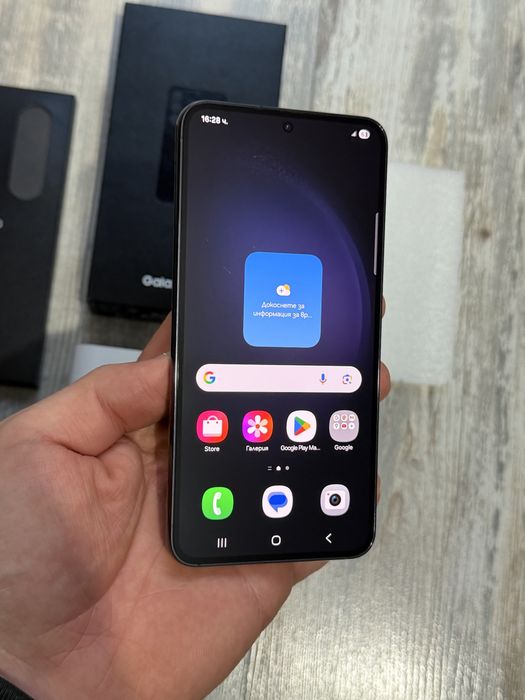 Samsung Galaxy S23 5G 128 GB 8 GB Ram Dual Sim Отличен Black