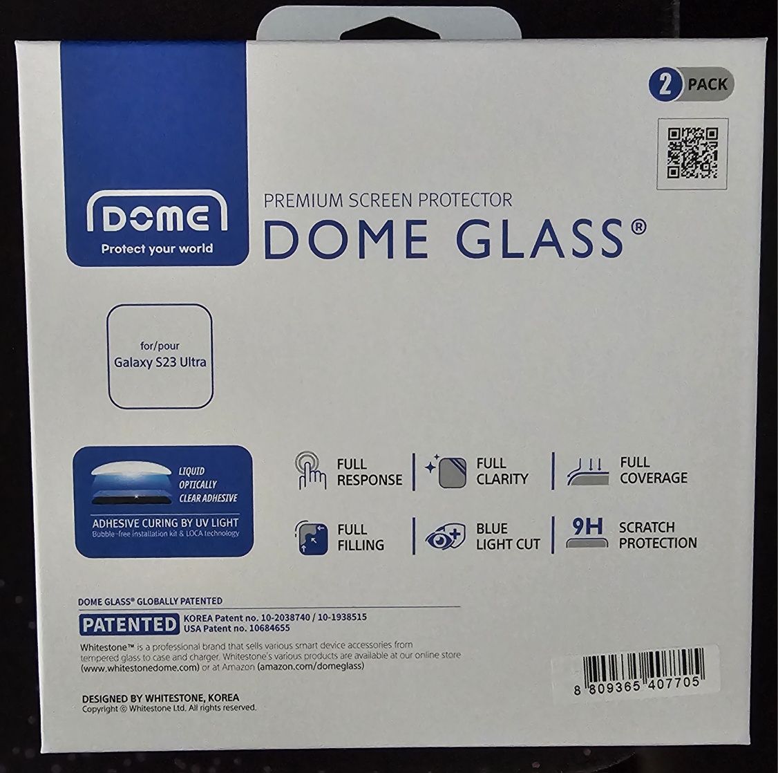 Folie sticla Whitestone dome glass Samsung S23 ultra