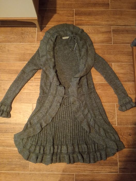 Cardigan lung Clockhouse cu lână