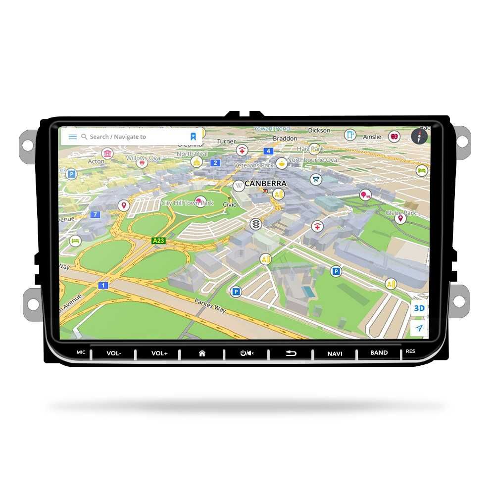 Navigatie Android Dedicata 9Inch/VW/Golf/Tiguan/Passat/Skoda/Touran