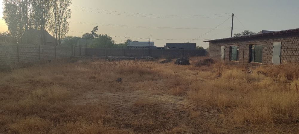 Продаётся земля Бургулюк 12 соток,дом коробка