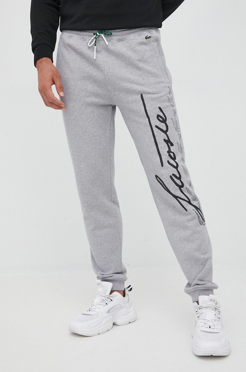 Lacoste Fleece Sweatpants оригинално долнище M памучна долница