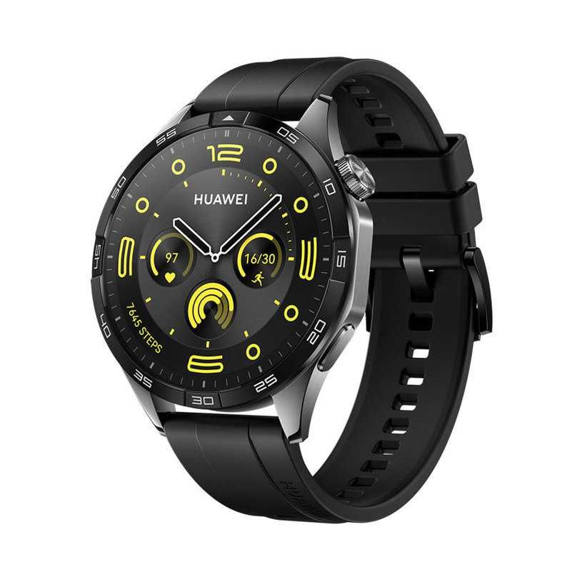 HUAWEI Watch GT 4 46 mm Black Strap