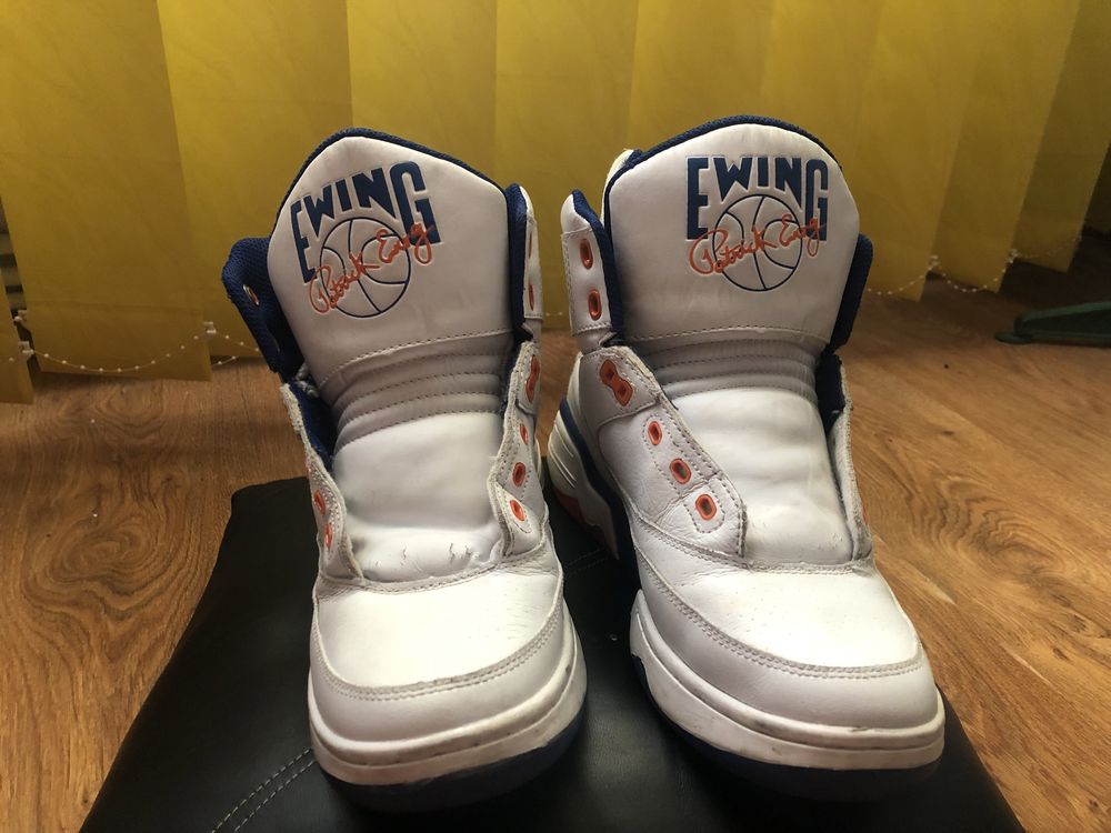 Adidasi Sneakers High - PATRICK EWING ATHLETICS 33 HI White/Royal/Ora