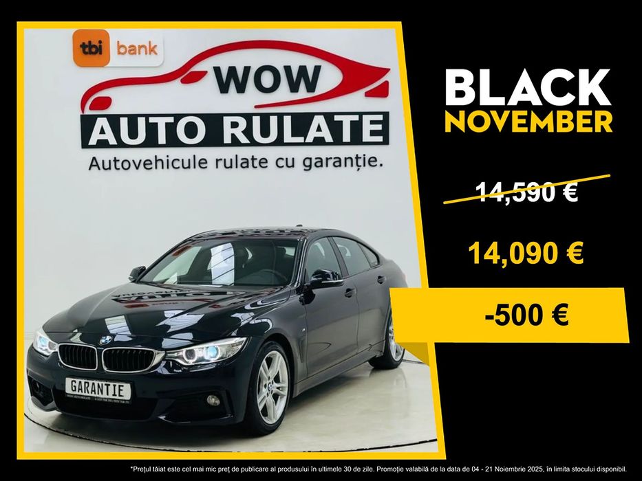 BMW Seria 4 2016 2.0D E6 GARANTIE 12 LUNI Rate Avans 0 Doar cu Buletinul