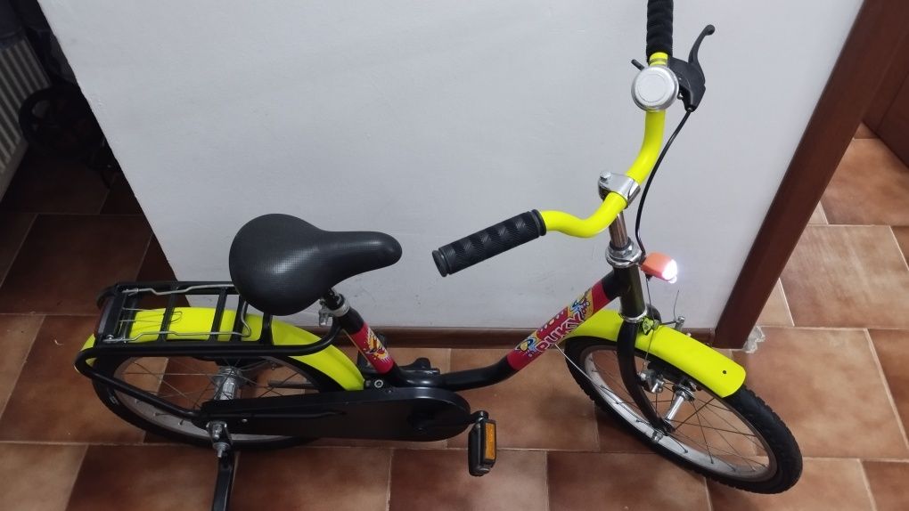 Bicicleta  ,roti 18''  + roti ajutatoare