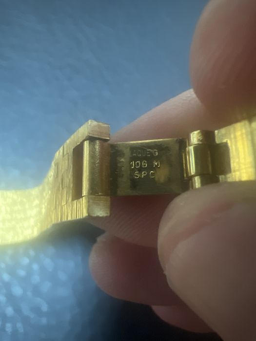 Vand/schimb Tissot dama placat aur, mecanic cu ceas barbatesc