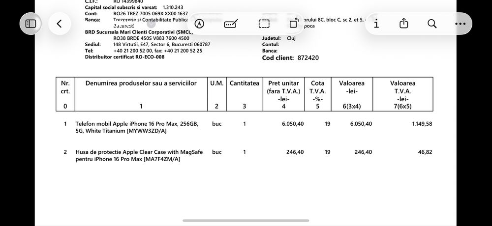 Clear Case with MagSafe pentru iPhone 16 Pro Max