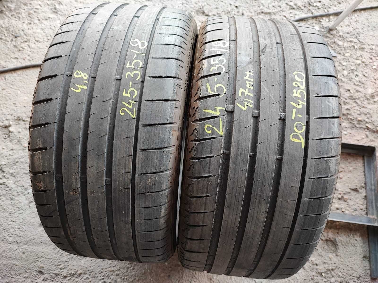 Anvelope vara 245/35/18,245 35 R18 Bridgestone cu montaj