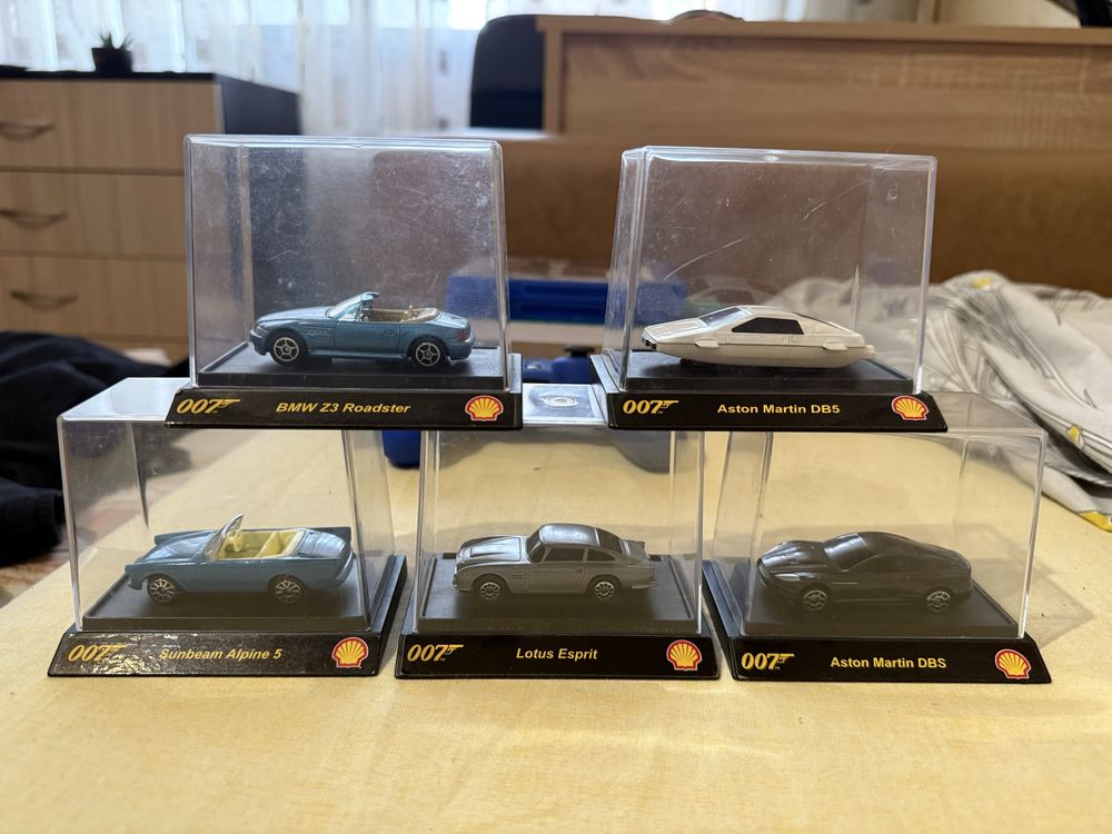 Shell Classic James Bond Diecast Cars / Шел колички серия Джеймс Бонд!