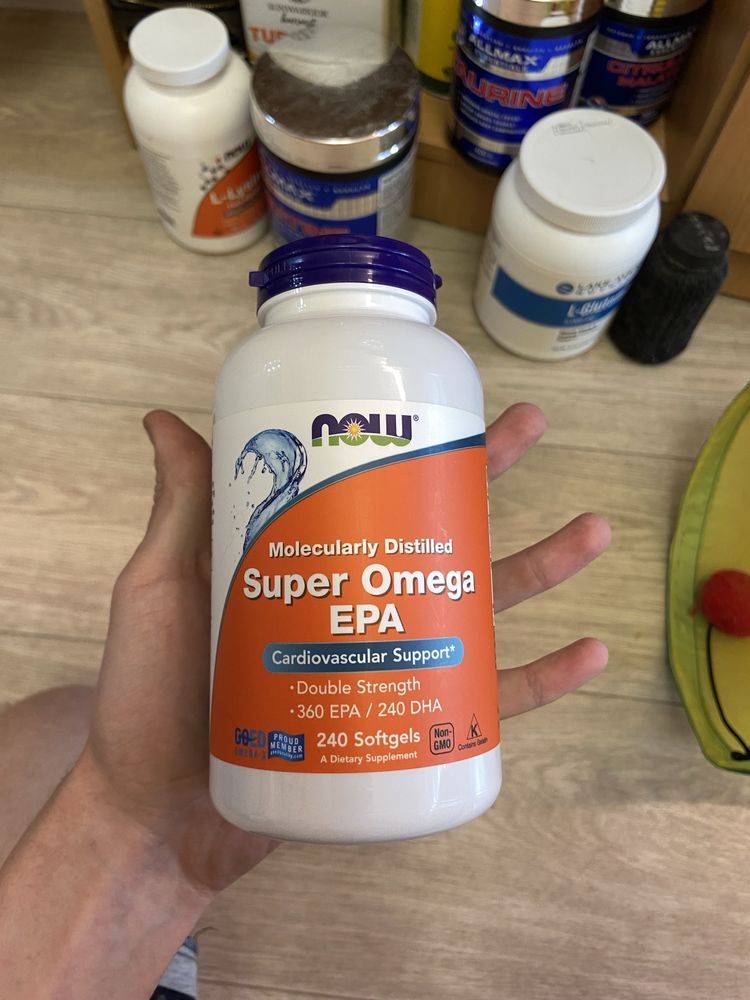 NOW SUPER Omega EPA / Омега 3 / Fish Oil / Рыбий жир