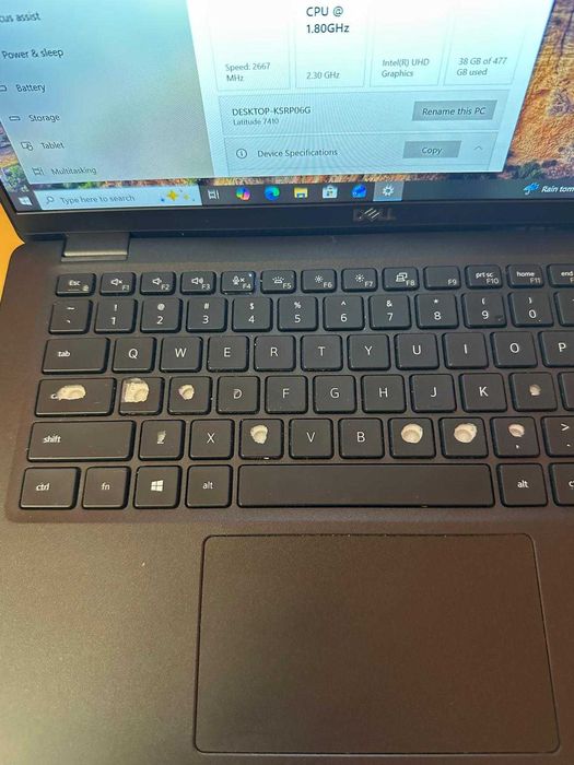 !WOW! Laptop DELL LATITUDE 7410 Intel i7 10610 | 16Gb ram | SSD 512Gb