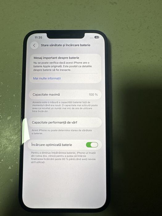 Iphone 12 pro max blue 256 gb bat 100%