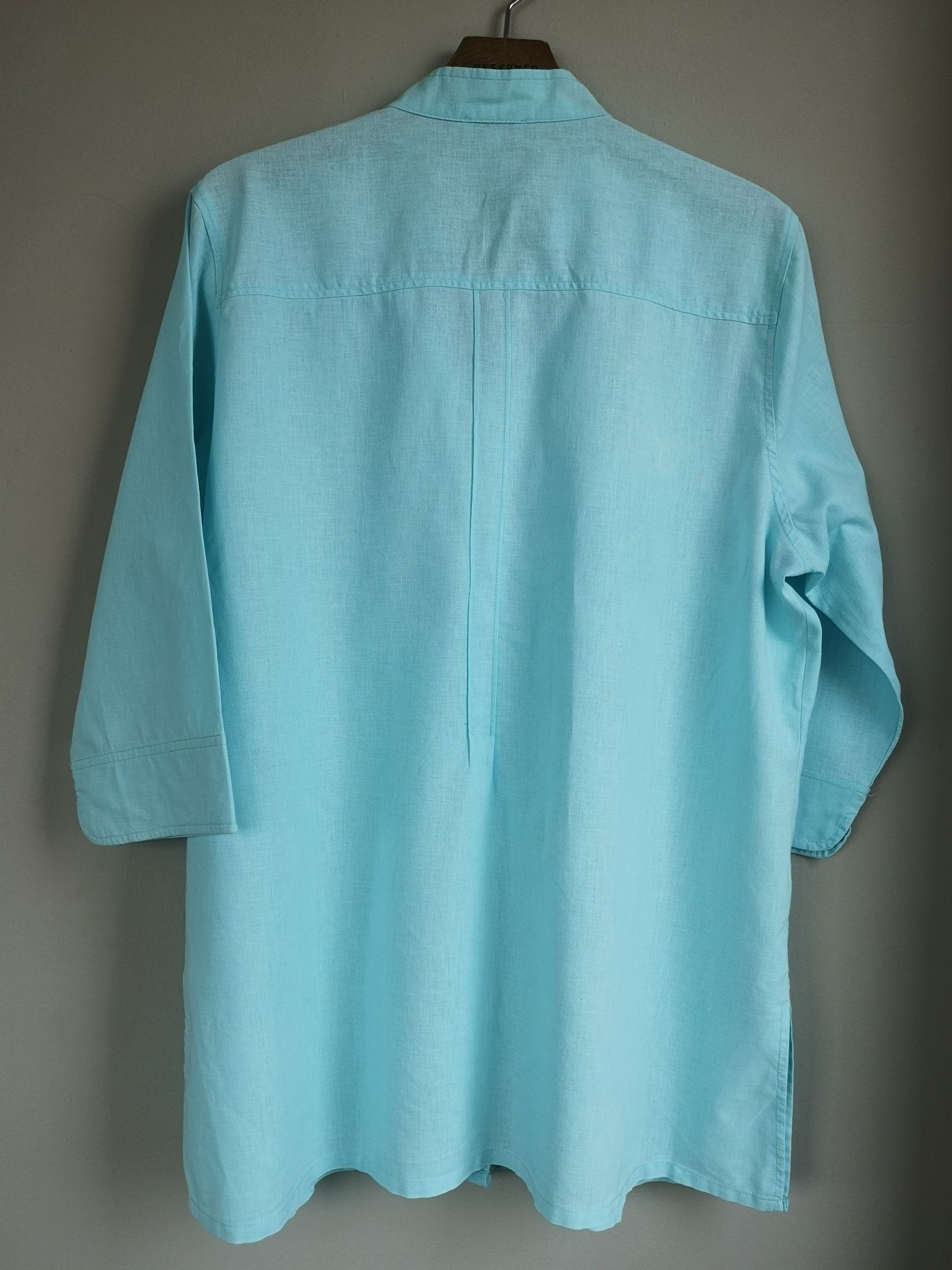 Gina Laura,ленена синя риза, размер XL