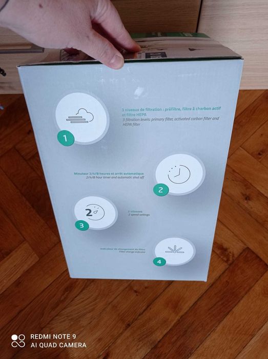 Purificator Aer LivooFranta,LaJumatateDePret,Castigat