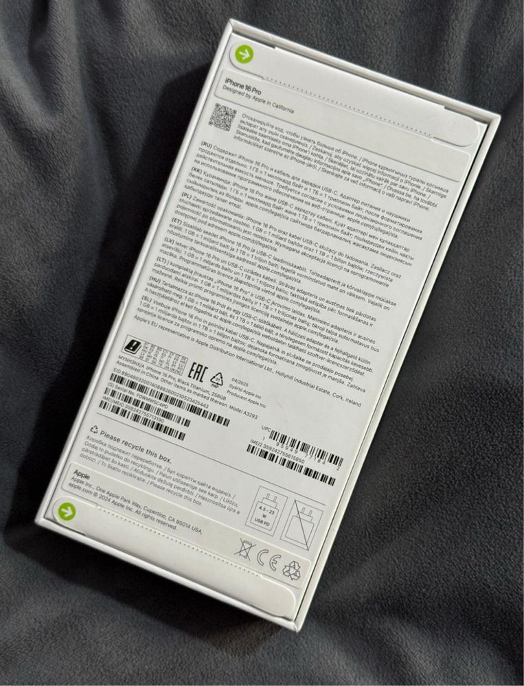 Iphone 16 Pro 256