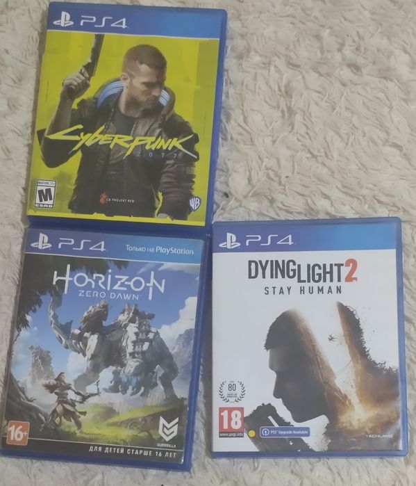 Продаю игры на PlayStation 4