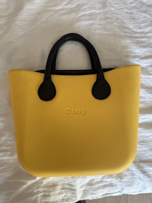 Obag оригинална жълта чанта